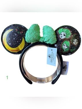 Disney Hocus Pocus Sanderson Sisters Binx Ears Headband Minnie Mouse Halloween 1